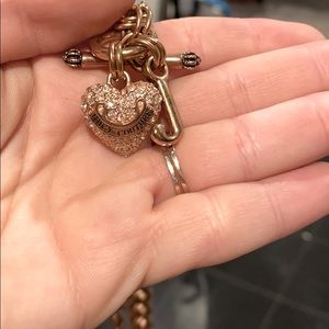 Rose gold Juicy Couture Necklace